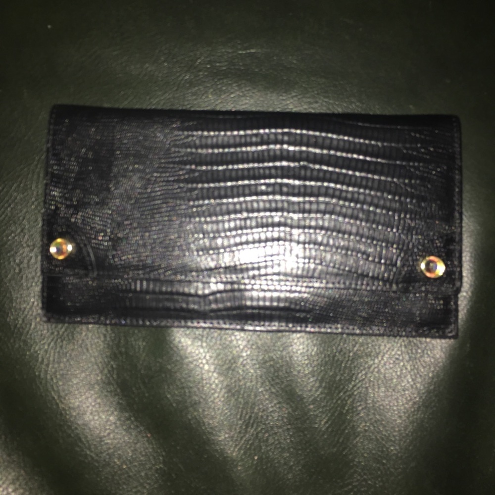 NWOT Juicy Couture leather with crystal studs